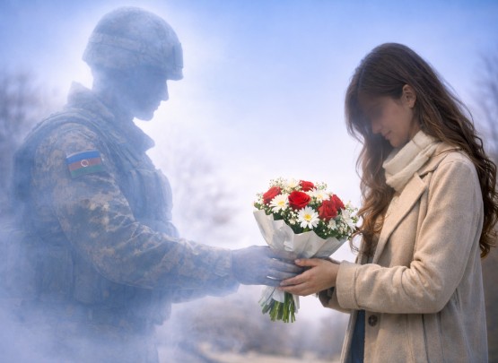 Şəhid ruhunun çiçəkləri